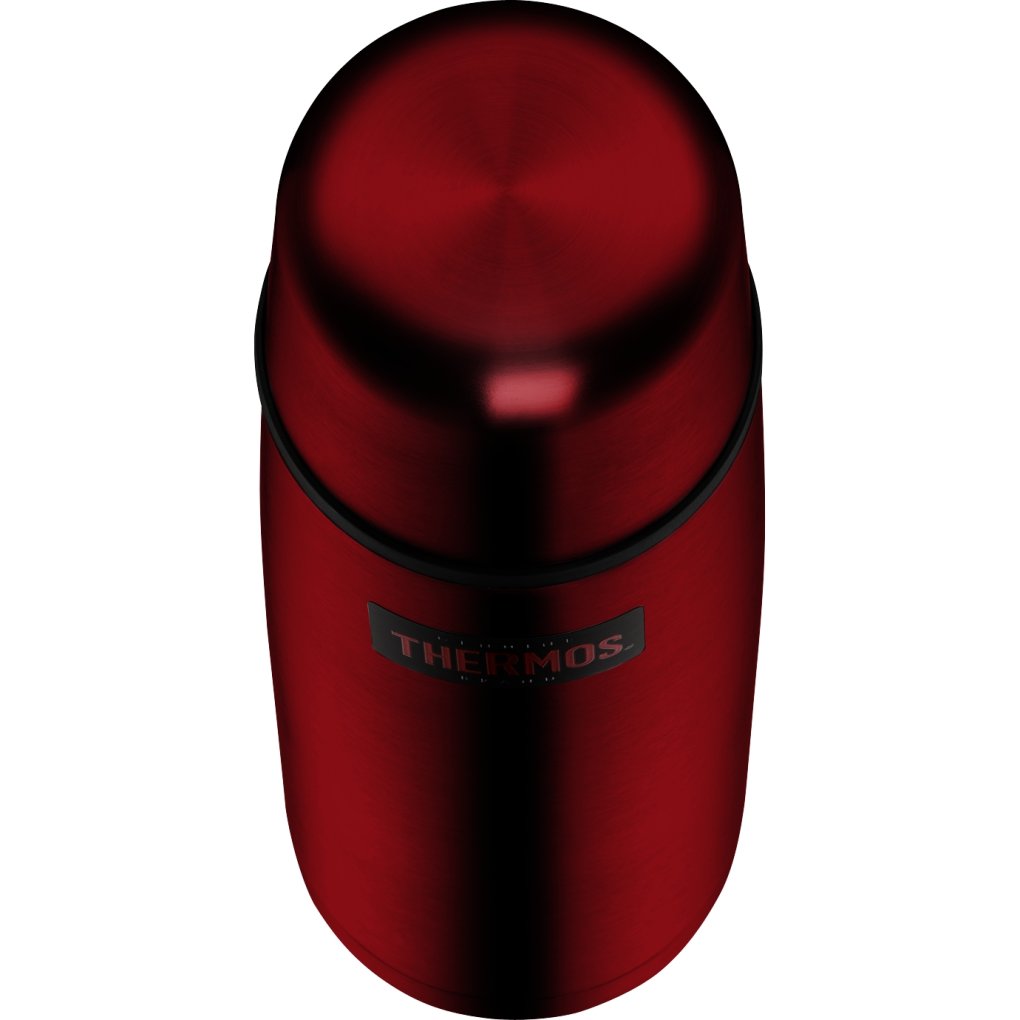 THERMOS® Light Compact Beverage Bottle cranberry red polished