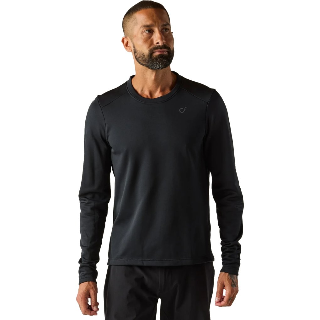 ARKET - Polo à manches courtes en maille de laine mérinos - Bleu marine