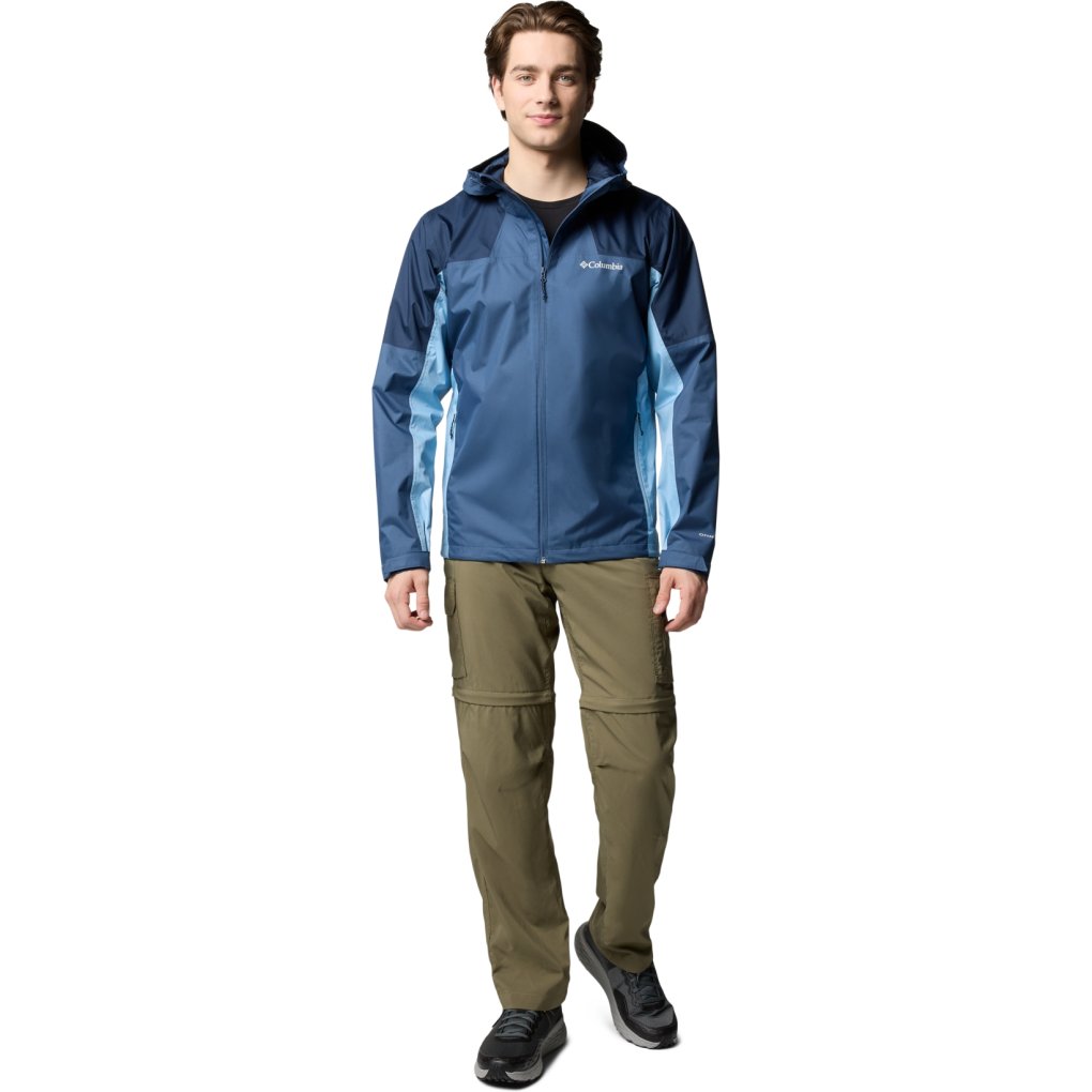 Columbia Inner Limits III Jacket Men Dark Mountain/Collegiate Navy/Ripple  Blue