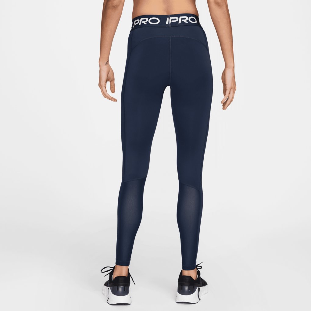 Nike Pro Mid-Rise Tights Women midnight navy/white CZ9779-410