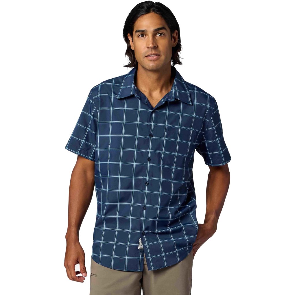 Chemise Mountain Khakis Manches Courtes - Homme - Taille M - À Carreaux - Occasion TBE