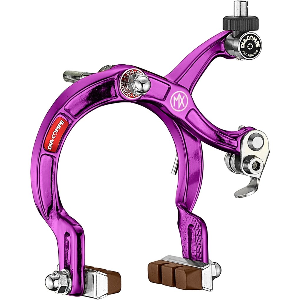 パーツ Dia compe HR MX1000 pink F & R NOS Dia Compe MX 1000 BMX Side Pull Brake - Front - purple | BIKE24