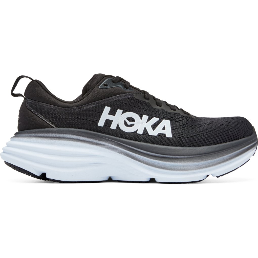 Hoka Bondi Running Shoes Women black white