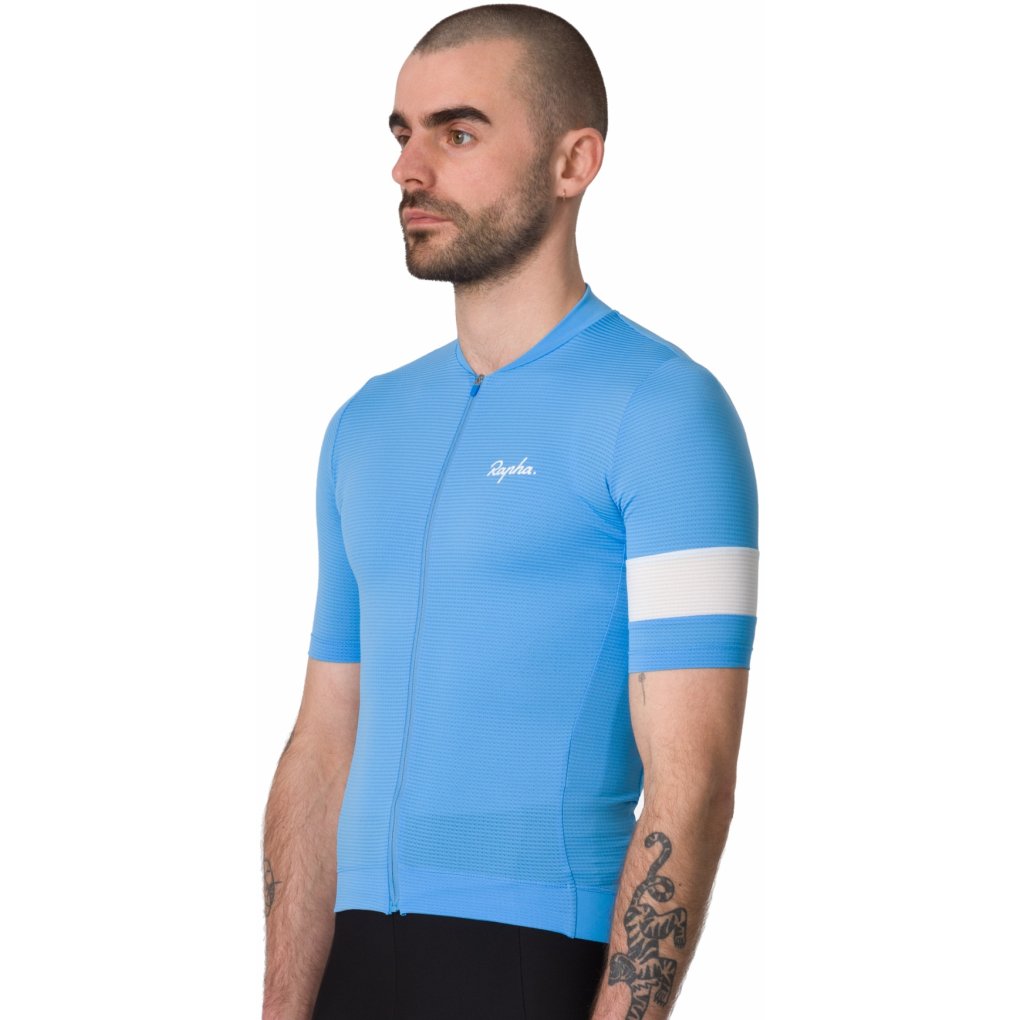 Rapha Core Lightweight Short Sleeve Jersey Men all aboard/white
