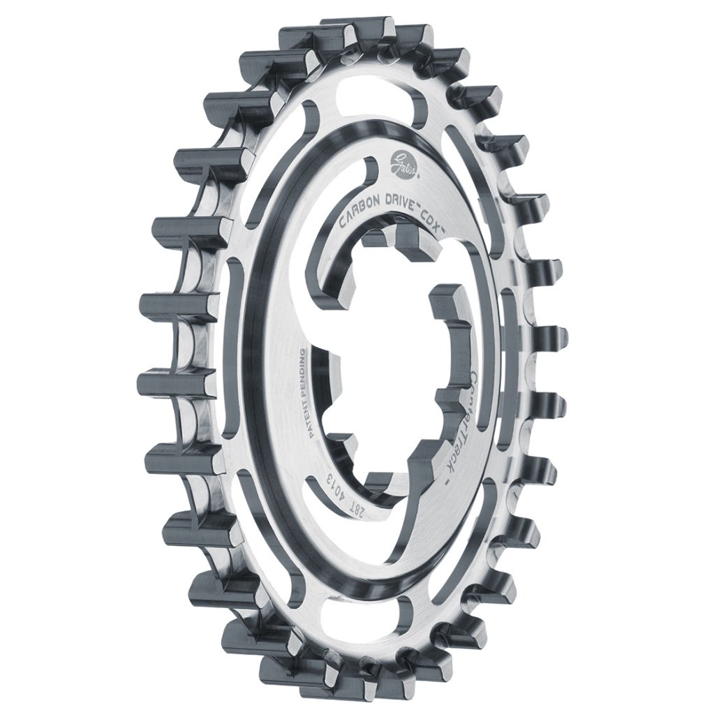 Pignon Avant 24T Gates Carbon Drive CDX Pour Bosch GEN2 - Transmission Par Courroie - Inox