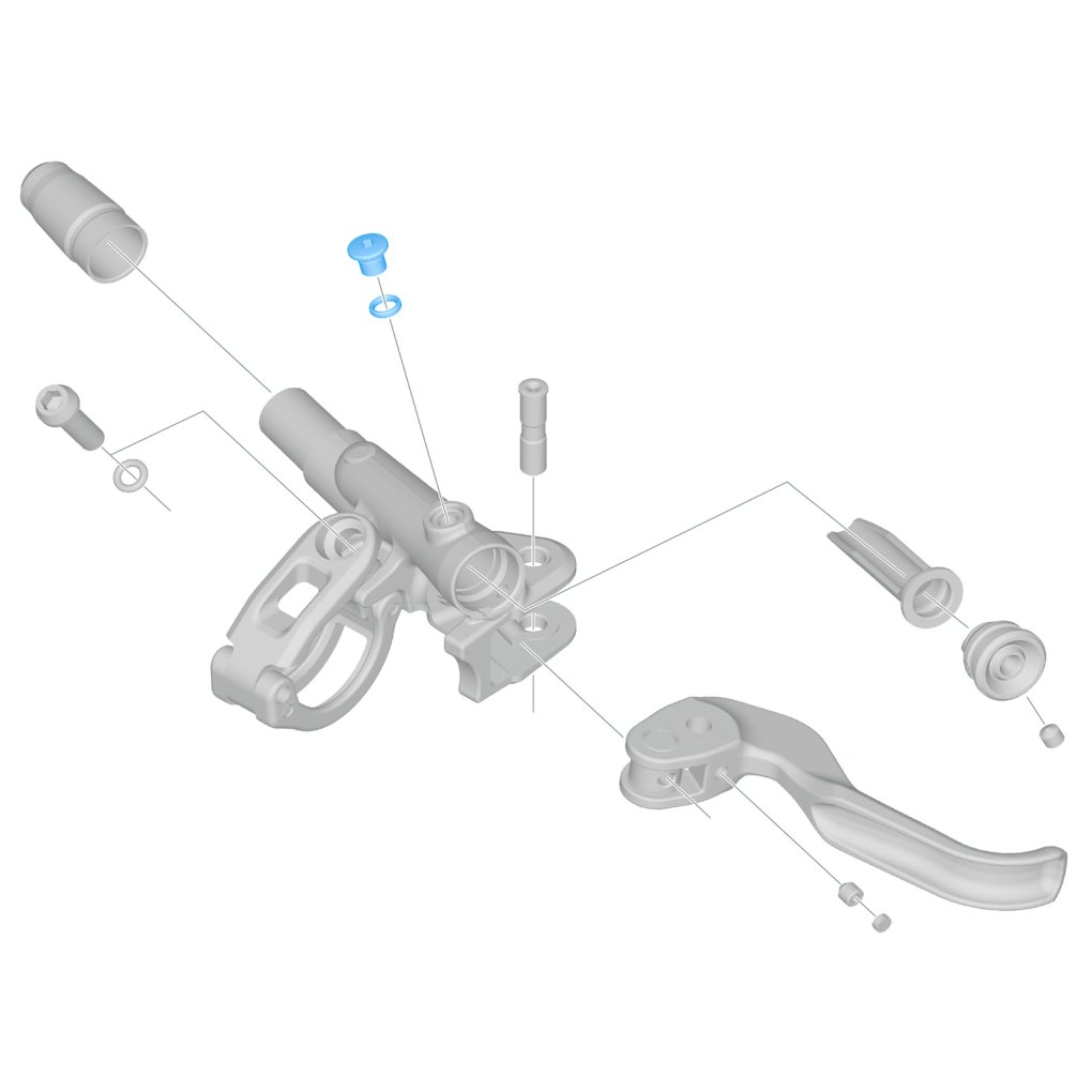 Shimano Vite di Spurgo per Leva Freno XTR Y8WC98010