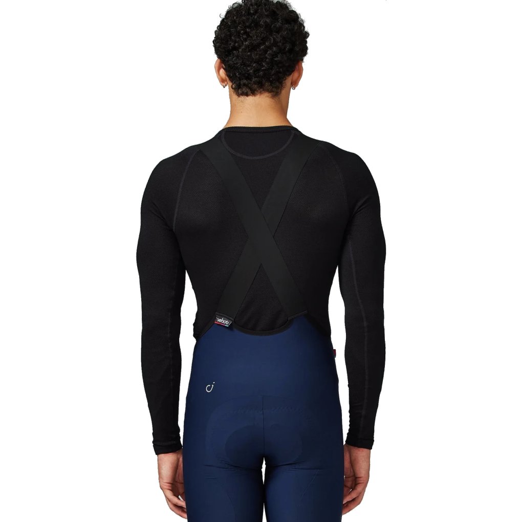 Velocio Maillot de Corps Manches Longues Homme - Deep Winter - Noir