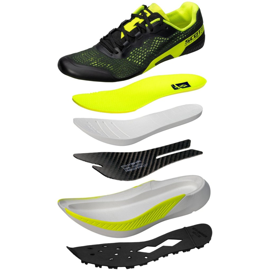 SCOTT Ultra Carbon RC Running Shoes Men black/yellow BIKE24