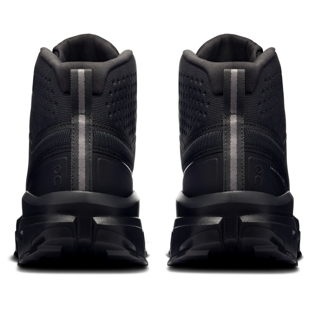 On Cloudrock Mid Waterproof Hiking Shoes Men Black Black BIKE24