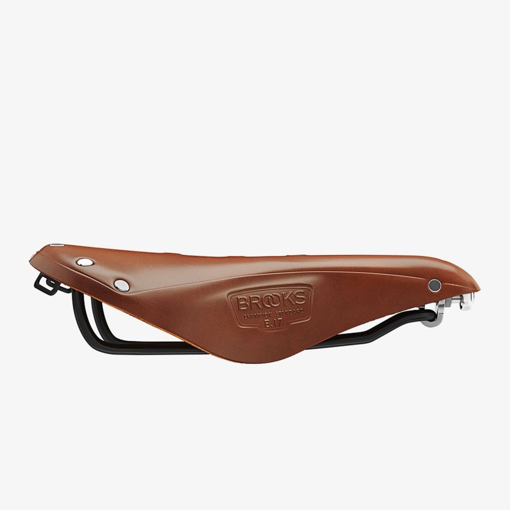 Brooks B17 Bend Leather Saddle honey BIKE24