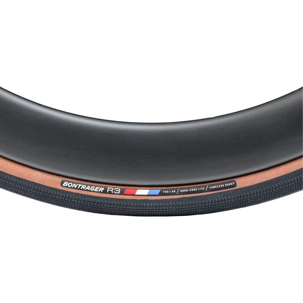 Bontrager R3 Hard-Case Lite TLR Folding Tire - 25-622 | black/dark