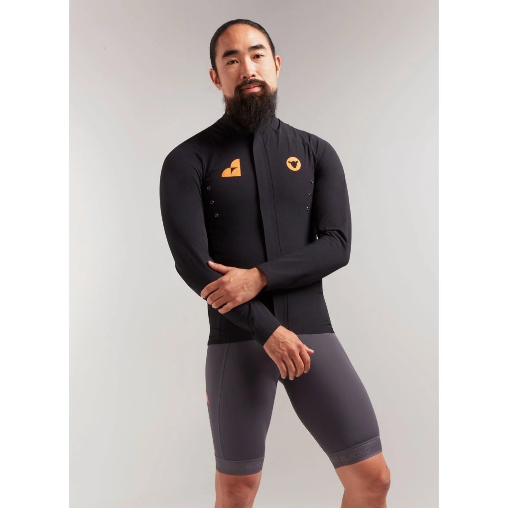 BLACK SHEEP CYCLING ELEMENTS JACKETSサイズ Black Sheep Cycling Elements Thermal サイクルジャージ - Rose