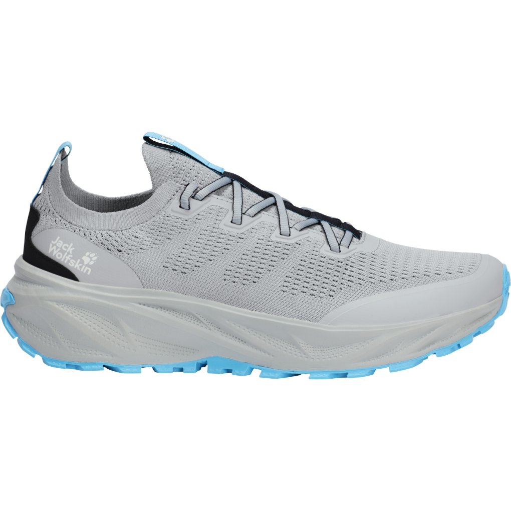 Jack Wolfskin Ps Trail Knit Low Hiking Shoes Men - cool grey 