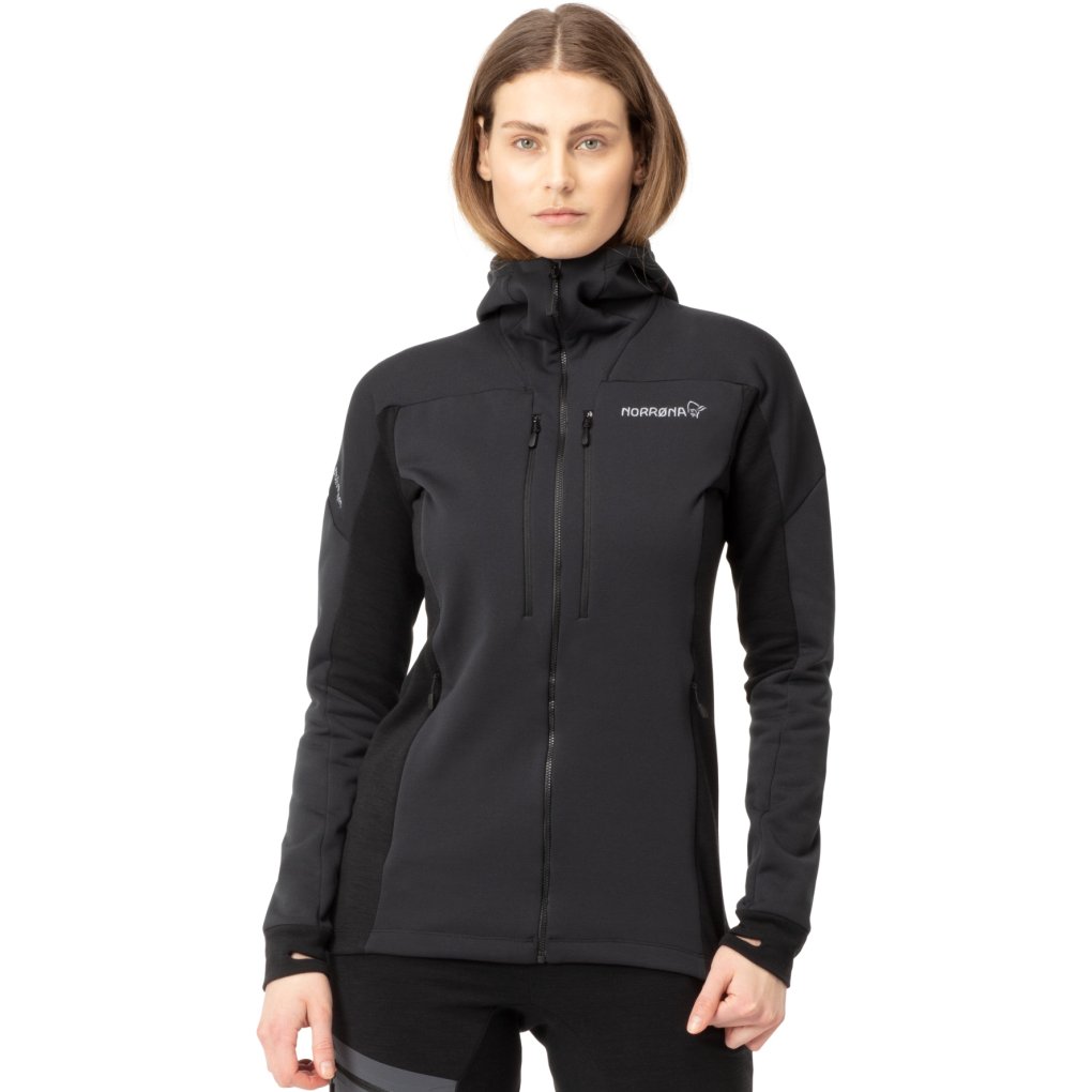 Norrona trollveggen Powerstretch Pro Zip Hood Jacket Women