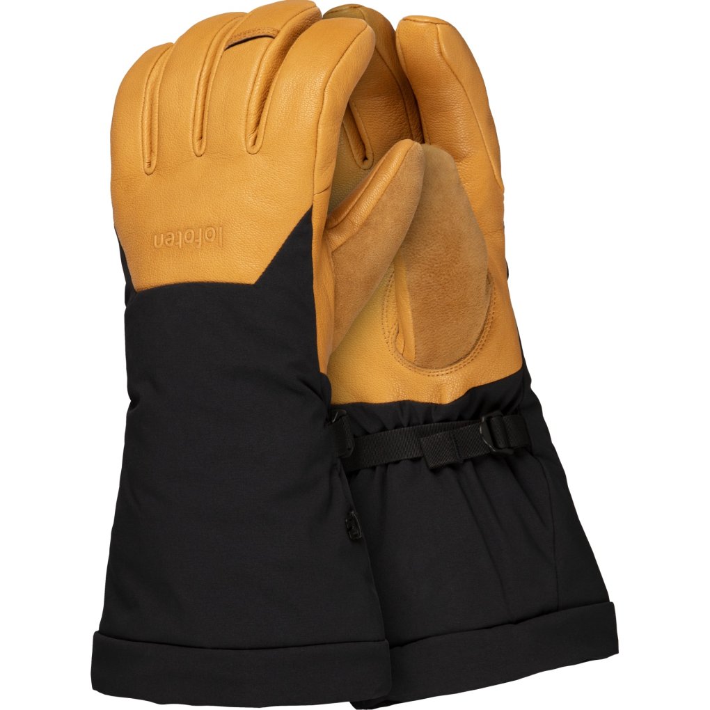 Norrona lofoten Gore-Tex thermo200 long Gloves - Kangaroo | BIKE24
