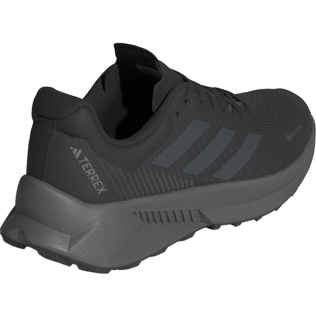 adidas TERREX Soulstride Flow GORE-TEX Trailrunning Shoes Men core  black/grey six/semi impact orange JI2172