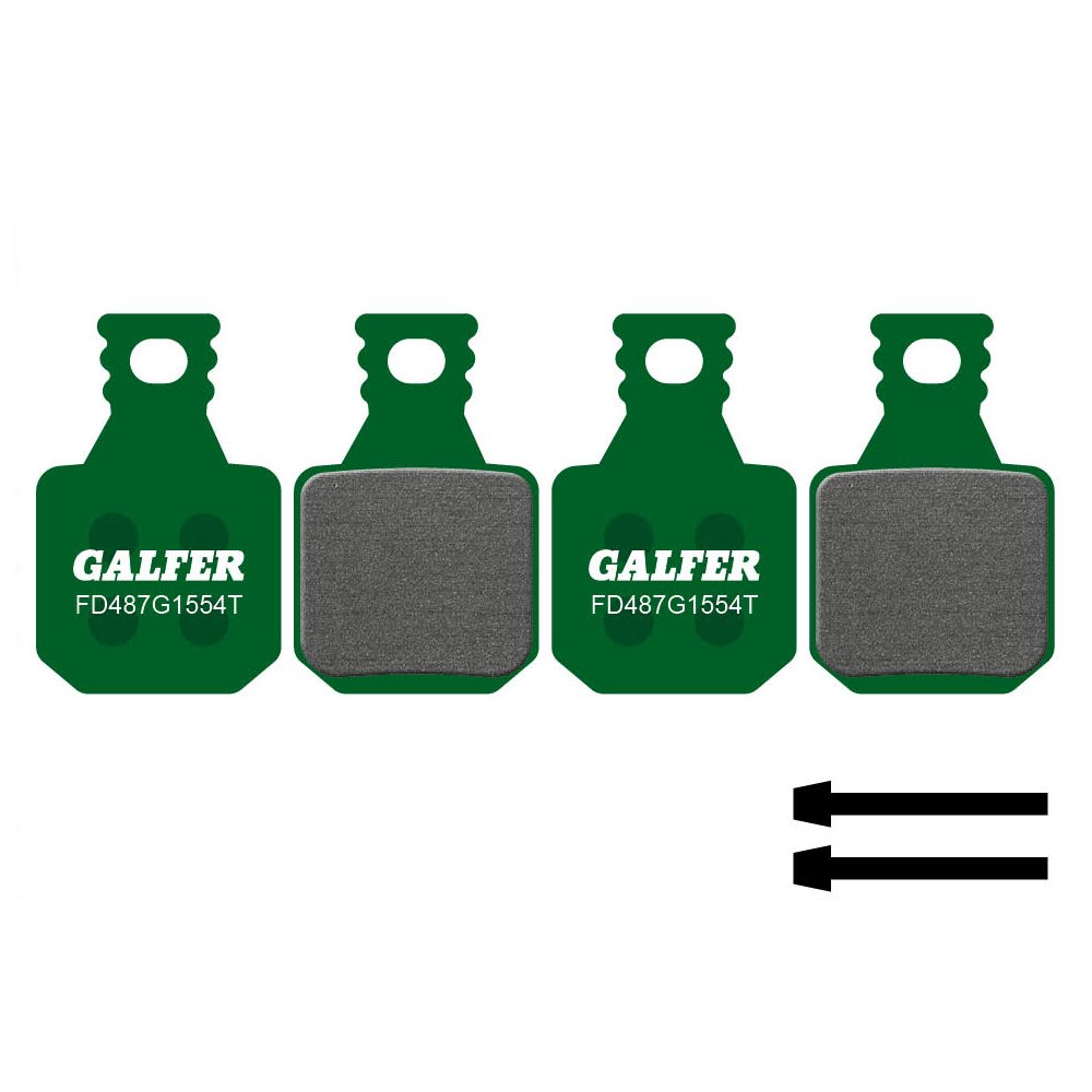 パーツ Galfer Magura MT5/MT7 Pad Galfer Disc Brake Pads (Semi-Metallic) (Pro) (Magura MT7/MT5