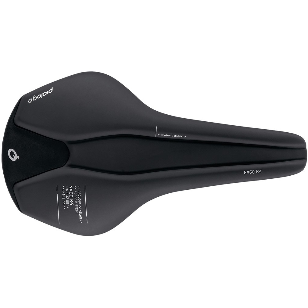 Prologo Nago R4 Nack 137 Saddle - Hard Black | BIKE24