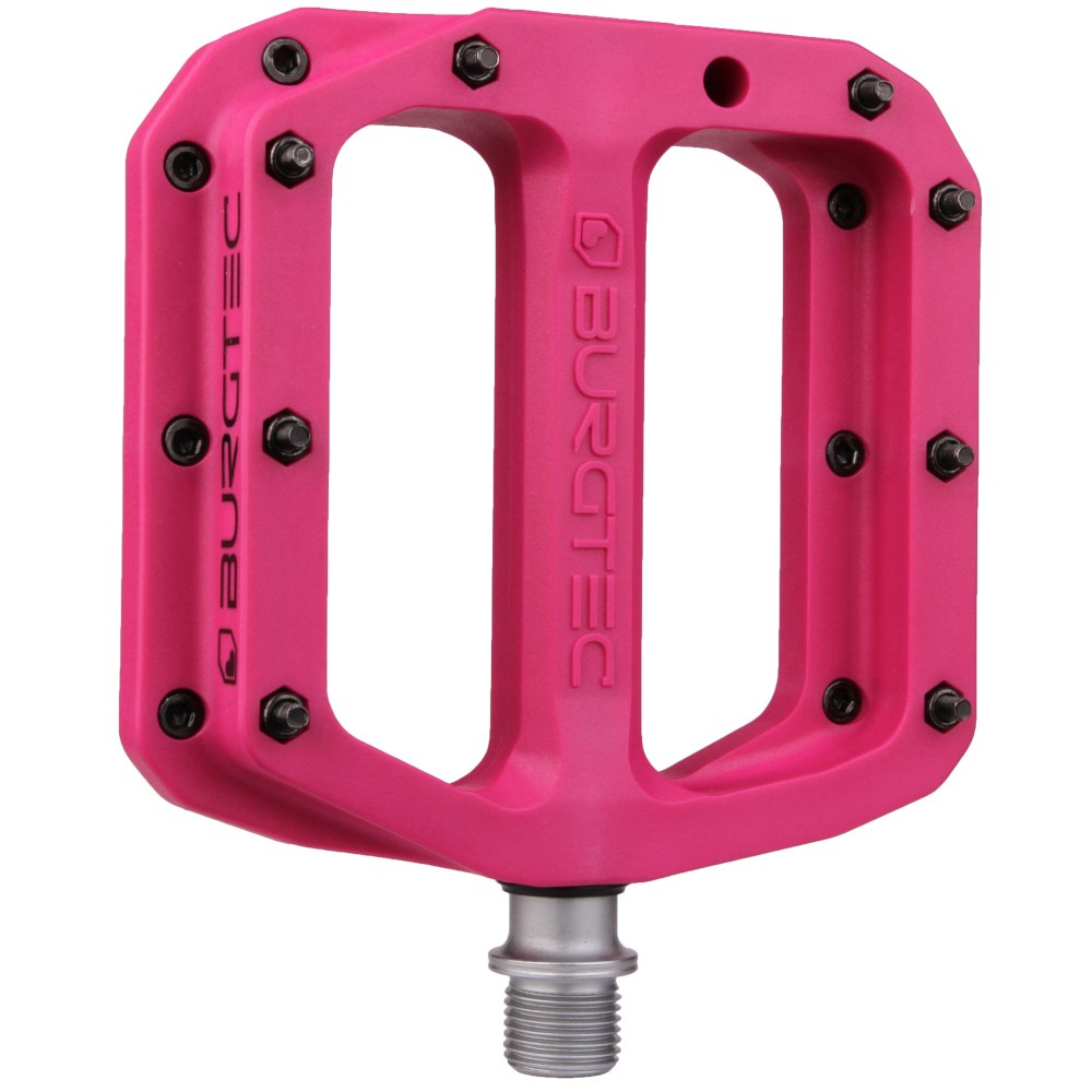 Burgtec MK4 Composite Flat Pedals - burgtec black | BIKE24