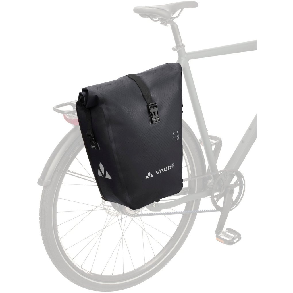 Vaude Aqua Back Bike Pannier (rec) (Pair) - 2x24L - black | BIKE24