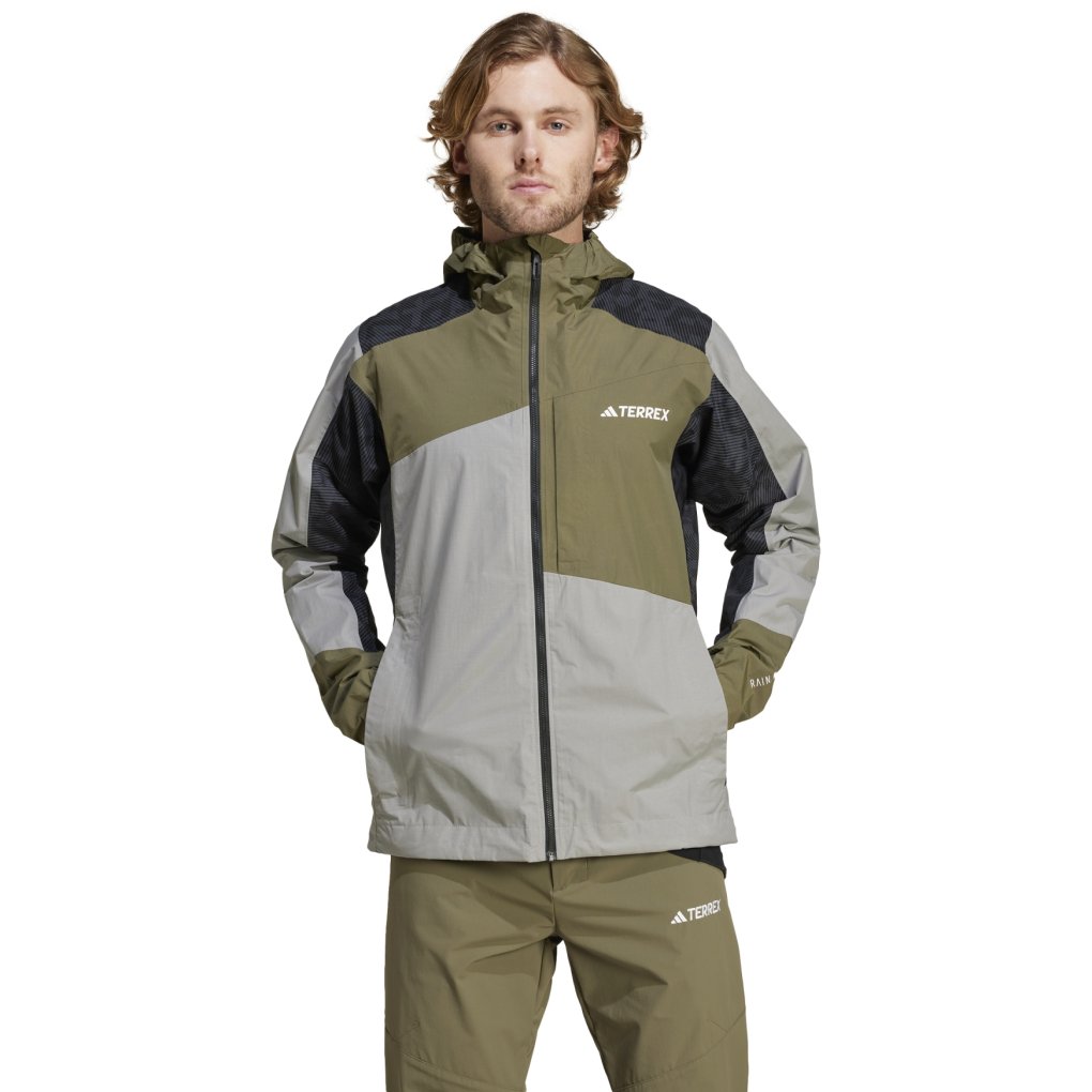 adidas TERREX Xperior Hybrid Rain Jacket Men solid