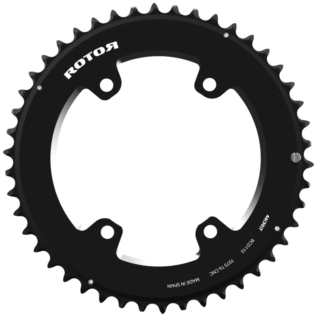 パーツ ROTOR ROUND CHAINRINGS 39T BCD110mm Rotor Chainring - BCD 110x4 | Round - Inside | BIKE24