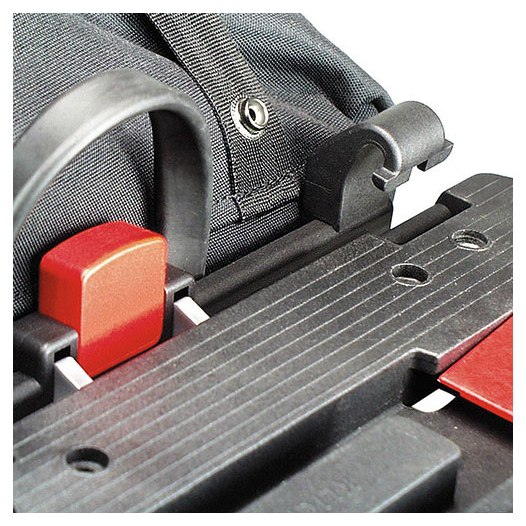 Klickfix Tasche KLICKFix GTA-Haken 4er-Set Für Universalschiene – Schwarz, Für Fahrradtaschen Fahrrad Seitentasche