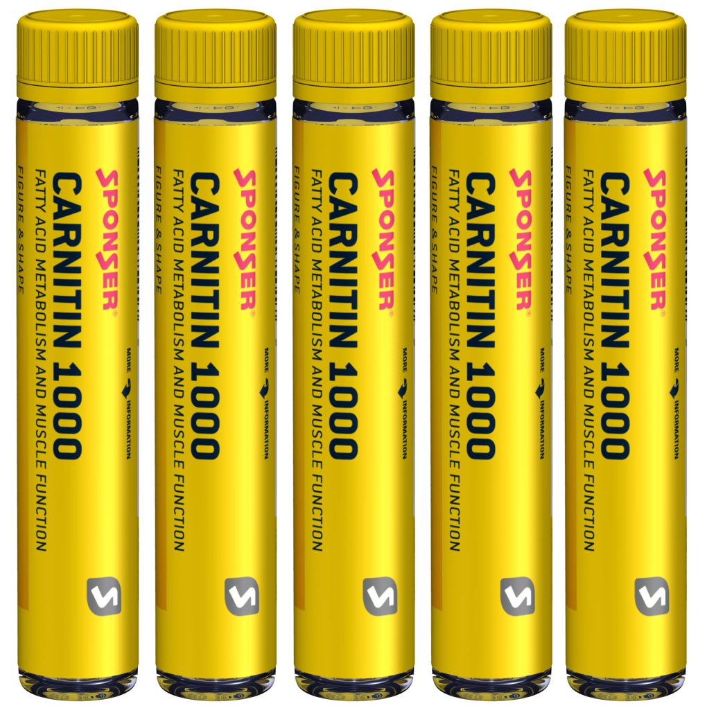 sponser l carnitin 1000 Carnitine Lemon-Elderberry online kaufen essential amino acid that helps to maintain overall good health by facilitating the transfer of fatty acid groups into the mitochondrial membrane for cellular energy production Sponser Carnitine 1000 - buy