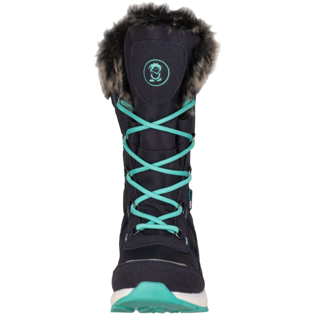 Trollkids Hemsedal XT Winter Boots Girls Navy/Mint BIKE24
