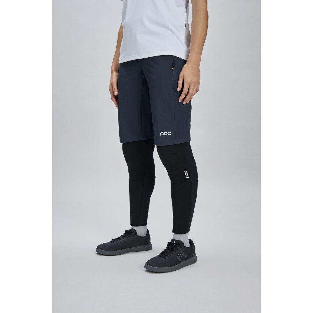 POC VPD Air Shin Protectors - 1002 Uranium Black | BIKE24