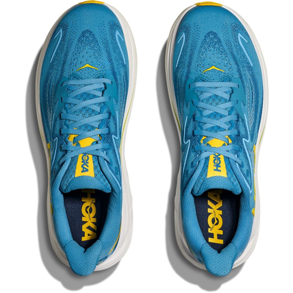 新品 HOKA CLIFTON10（ブルー） スニーカー 27cm Hoka Clifton 10 Running Shoes Men - alpine blue / foggy