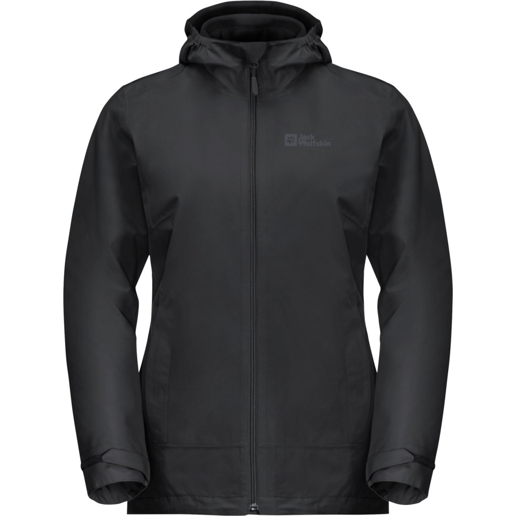 Jack Wolfskin Moonrise 3in1 Jacket Women black