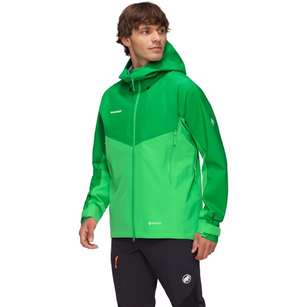 Mammut Crater IV Hardshell Hooded Jacket Men - aurora-pinea | BIKE24