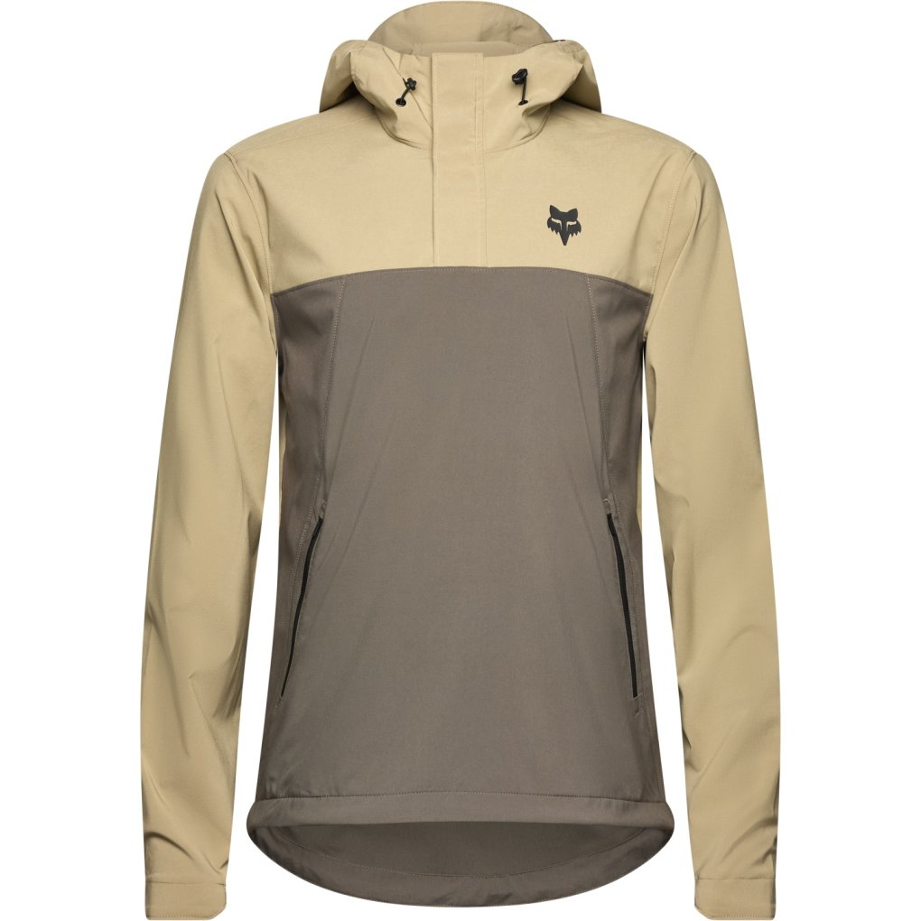 BRIEFING WIND & RAIN PULLOVER（BEIGE／M） fox-ranger-wind-pullover-men-