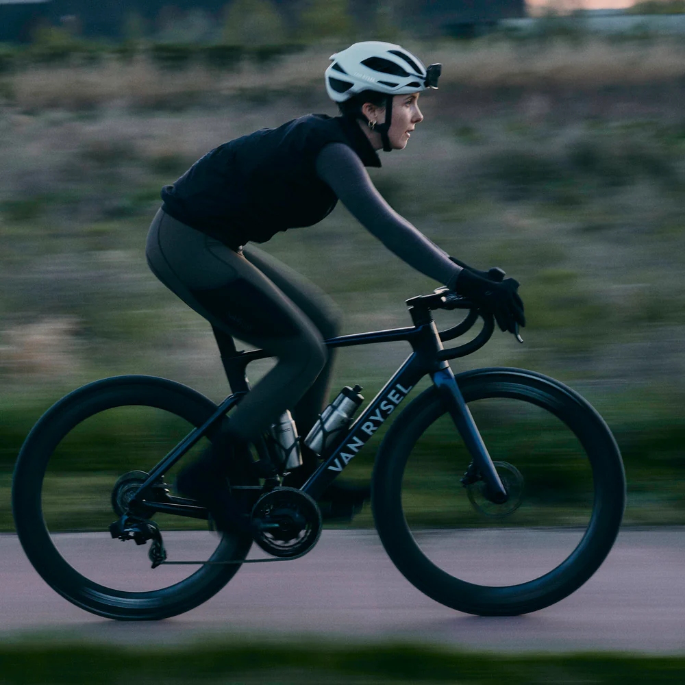 Velocio Cuissard à Bretelles Cycliste Femme Luxe Thermal Noir