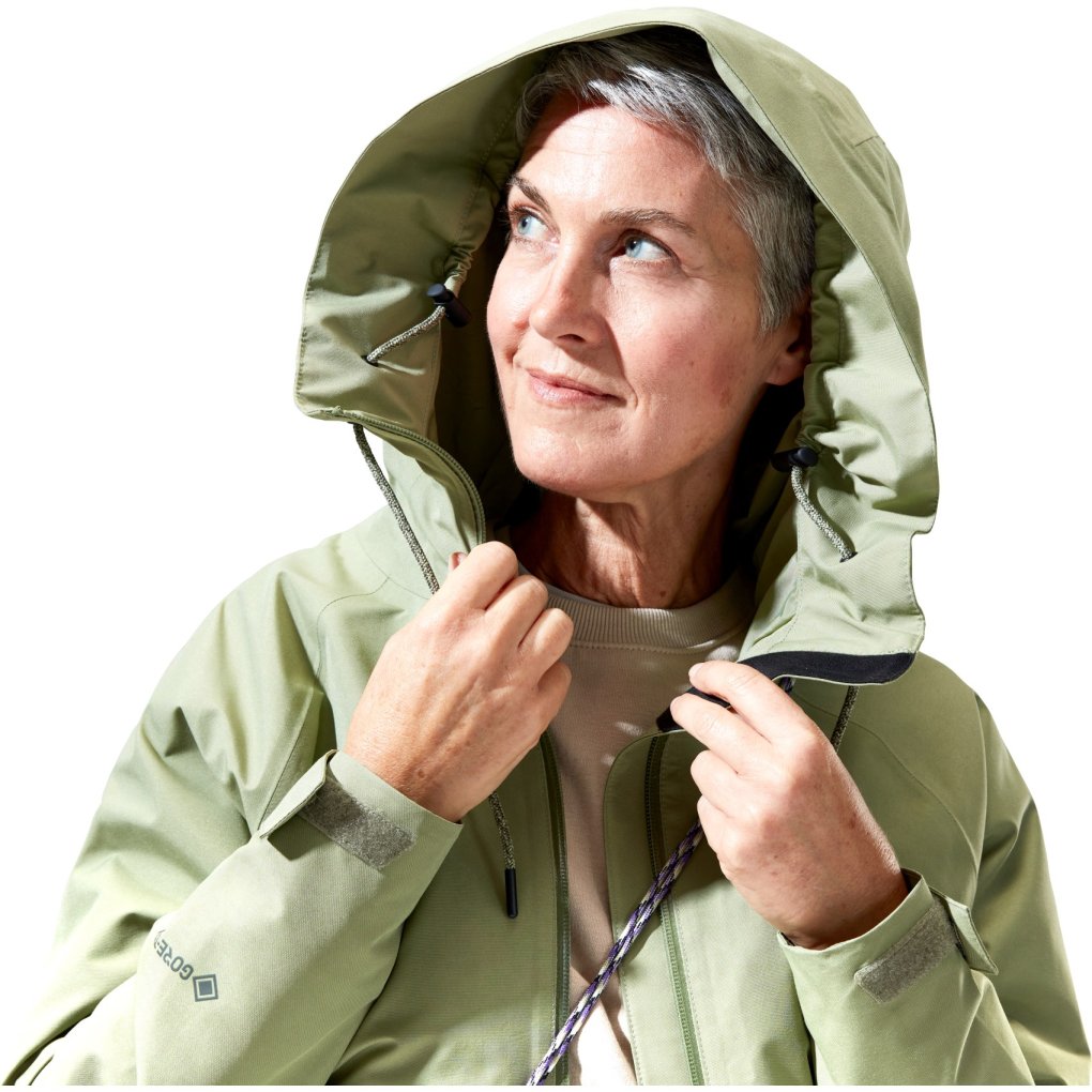 Berghaus Highraise GORE-TEX Waterproof Jacket Women Oil Green