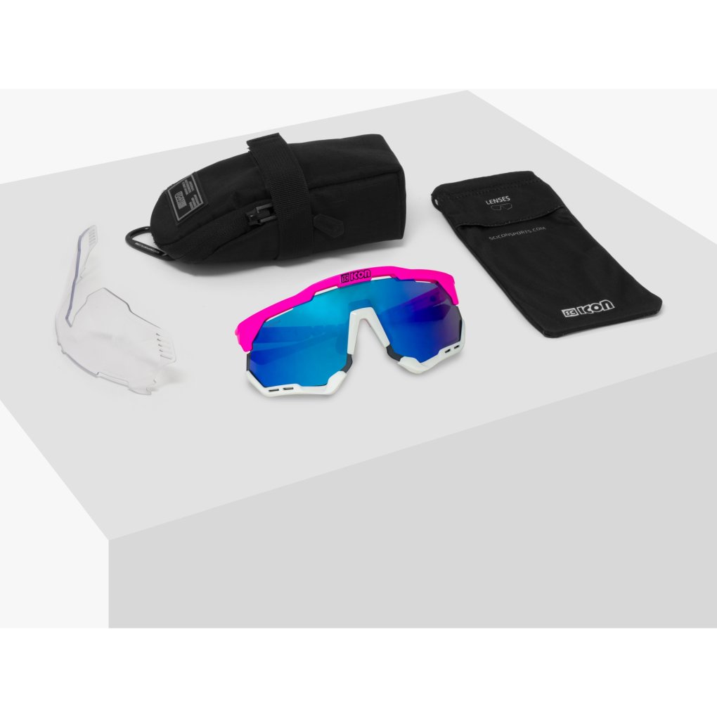 SCICON AEROSHADE KUNKEN フルオピンク AEROSHADE KUNKEN[PINK FLUO/非調光] | SCICON SPORTS | 株式