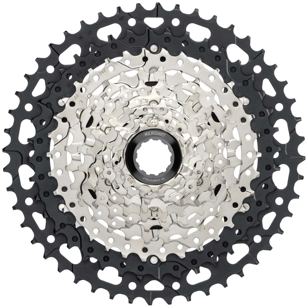 microSHIFT Cassette 10-Speed 11-48T Shimano HG — microSHIFT