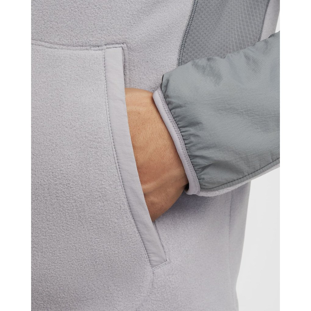 Nike Trail Polartec® 1/4-Zip Fleece Running Top Men - cement grey
