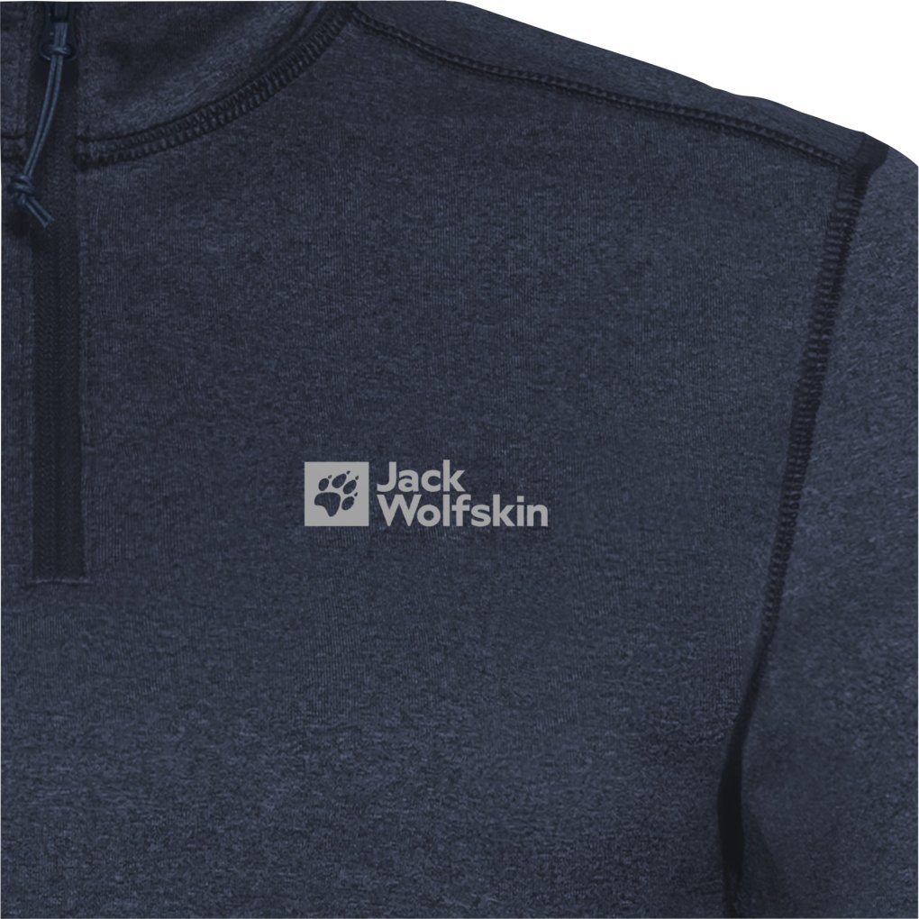 Law Jack Wolfskin Gecko Fleecepullover Herren Jack Wolfskin Sky
