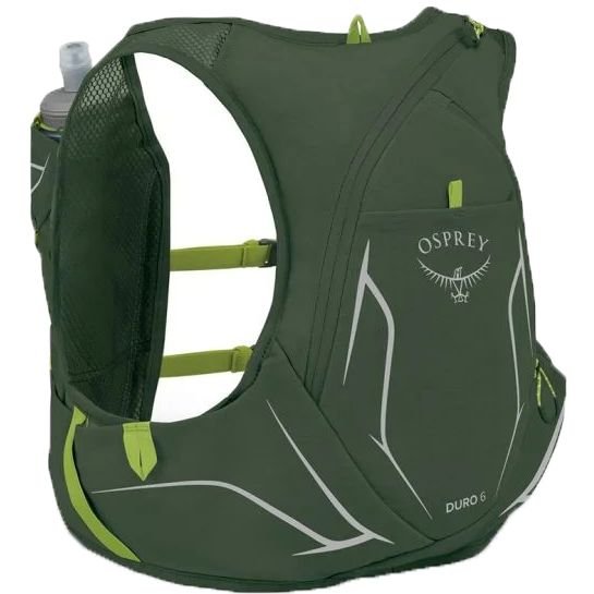 Osprey Duro 6 Run Hydration Vest Men - L - Seaweed Green/Limon