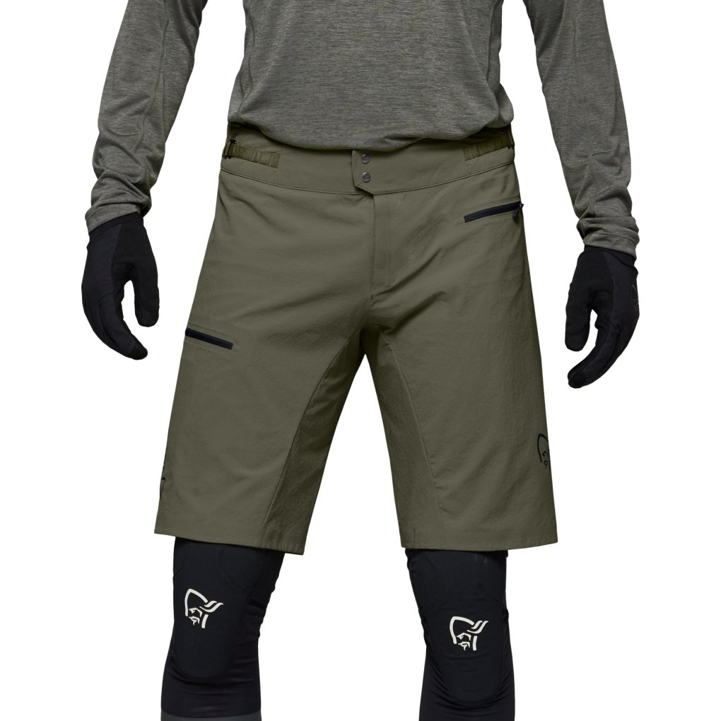 Norrona fjørå flex1 Shorts Men - Olive Night | BIKE24