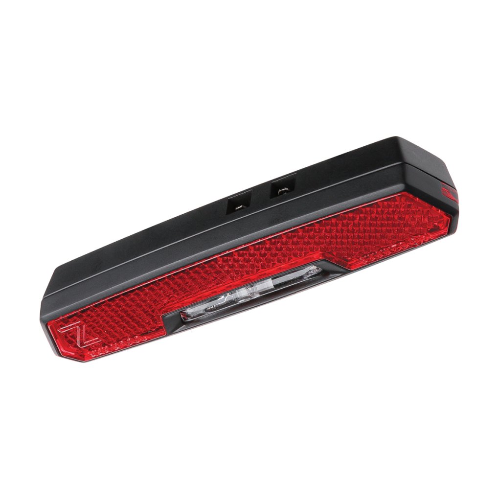 Faro Posteriore AXA Juno Per E-bike 6-12V | Luce LED StVZO, Impermeabile, Con Catarifrangente Integrato, 80 Mm