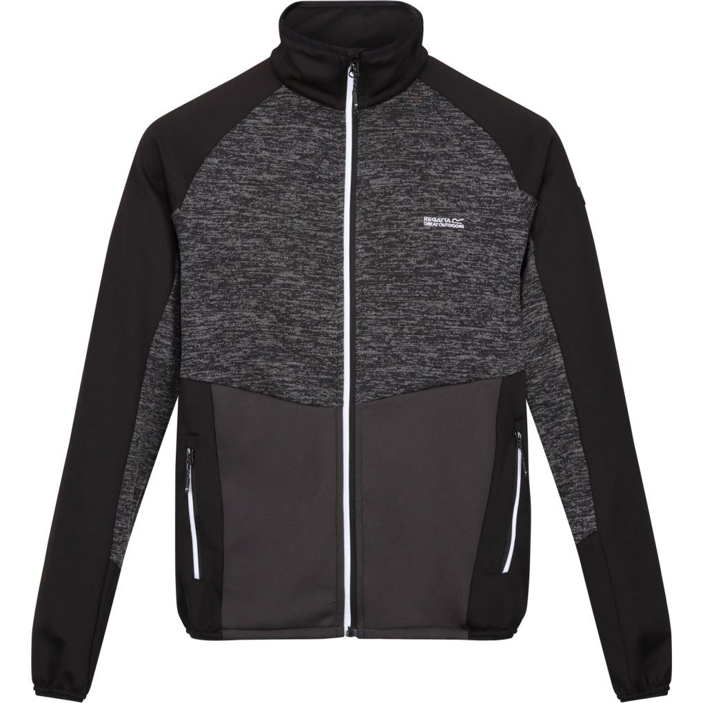 Regatta Coladane V Fleece Jacket Men Ash/Black 61G BIKE24