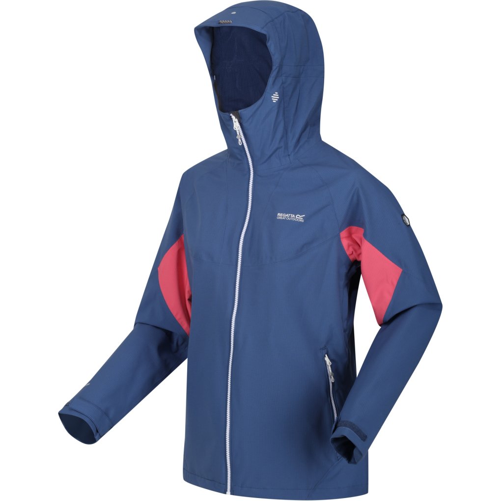 Regatta Raddick Rain Jacket Women Dusty Denim K16 BIKE24