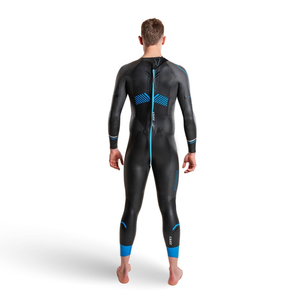 Zone3 Advance Wetsuit Men - black/blue/gunmetal | BIKE24