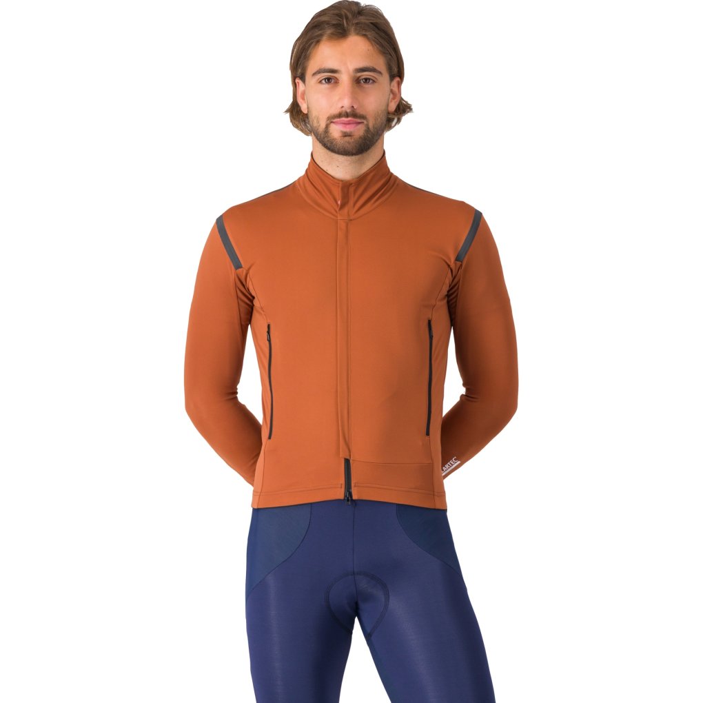 Castelli Perfetto RoS 3 Jacket Men - rich red/black reflex 645