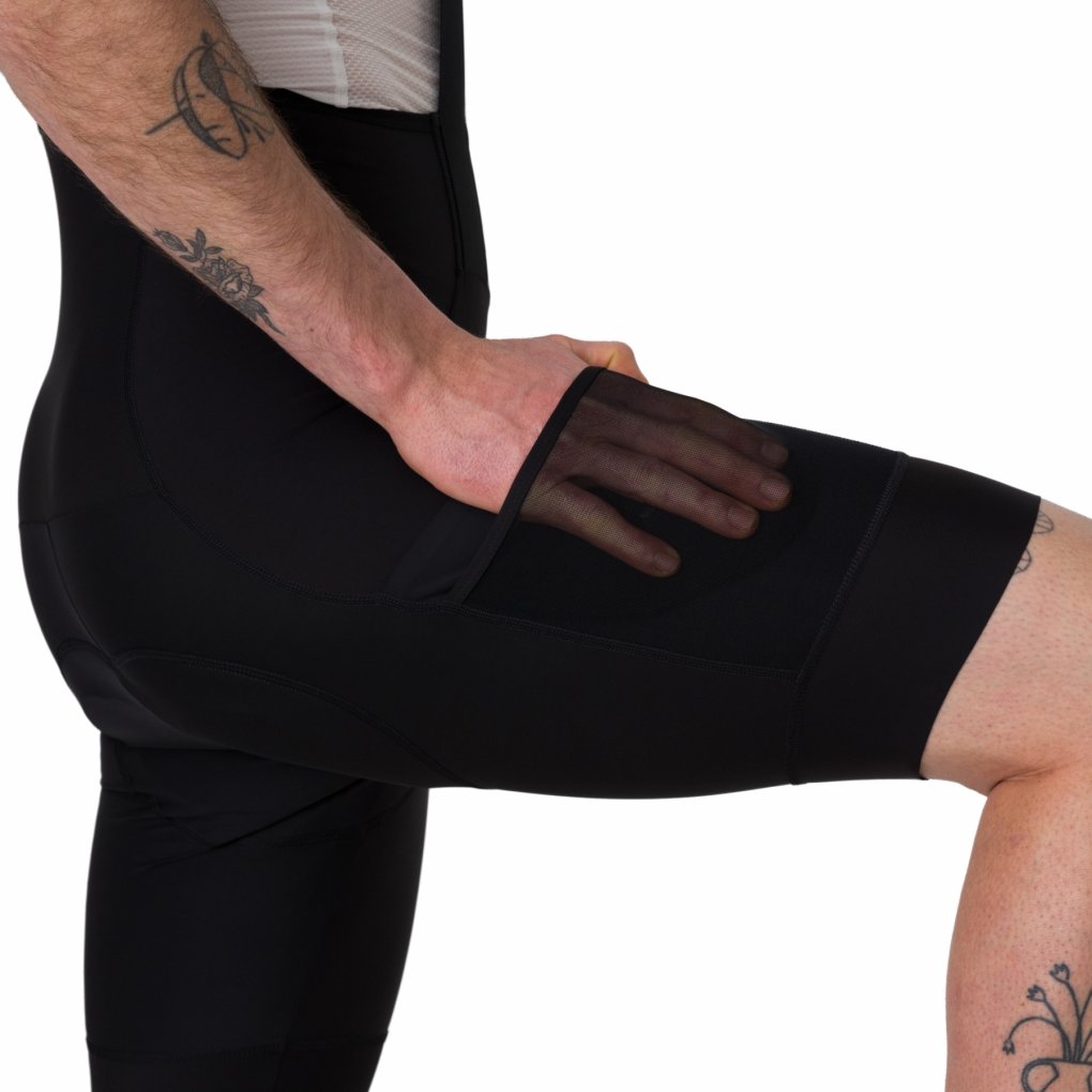 Rapha Brevet E. Bib Shorts Men - black/black | BIKE24