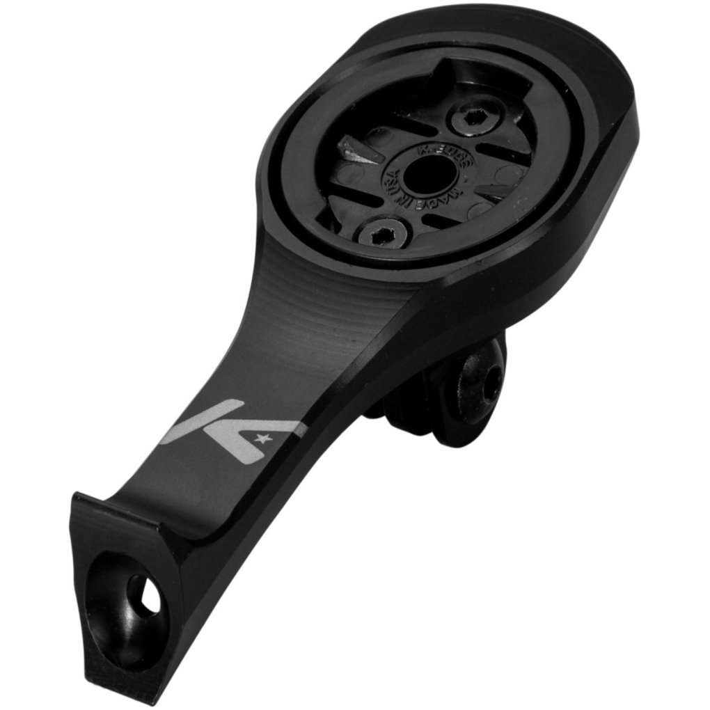 Supporto Per GPS E Computer Bici In Lega Per Rider 200/500/510/520/800/810/1000/1030 – Compatto, Aerodinamico E Con Attacchi Per Action Cam E Torcia