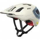 POC Axion Race MIPS Helmet - 8347 hydrogen white/uranium black 